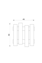 Flora Chit Wall Mounted Clothes Rack - Swordslife