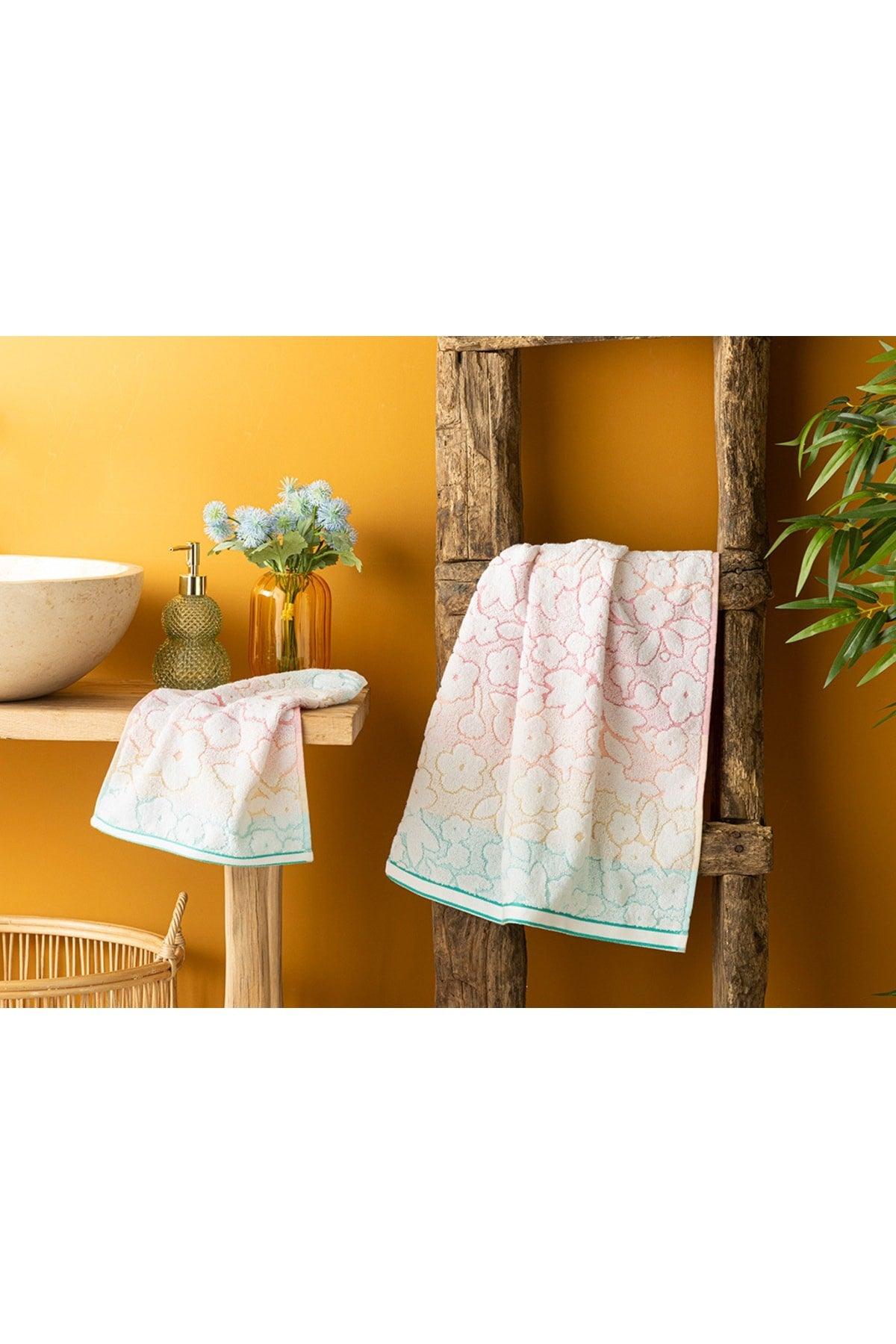 Flory Cotton Jacquard Hand Towel 30x40 Cm Color - Swordslife