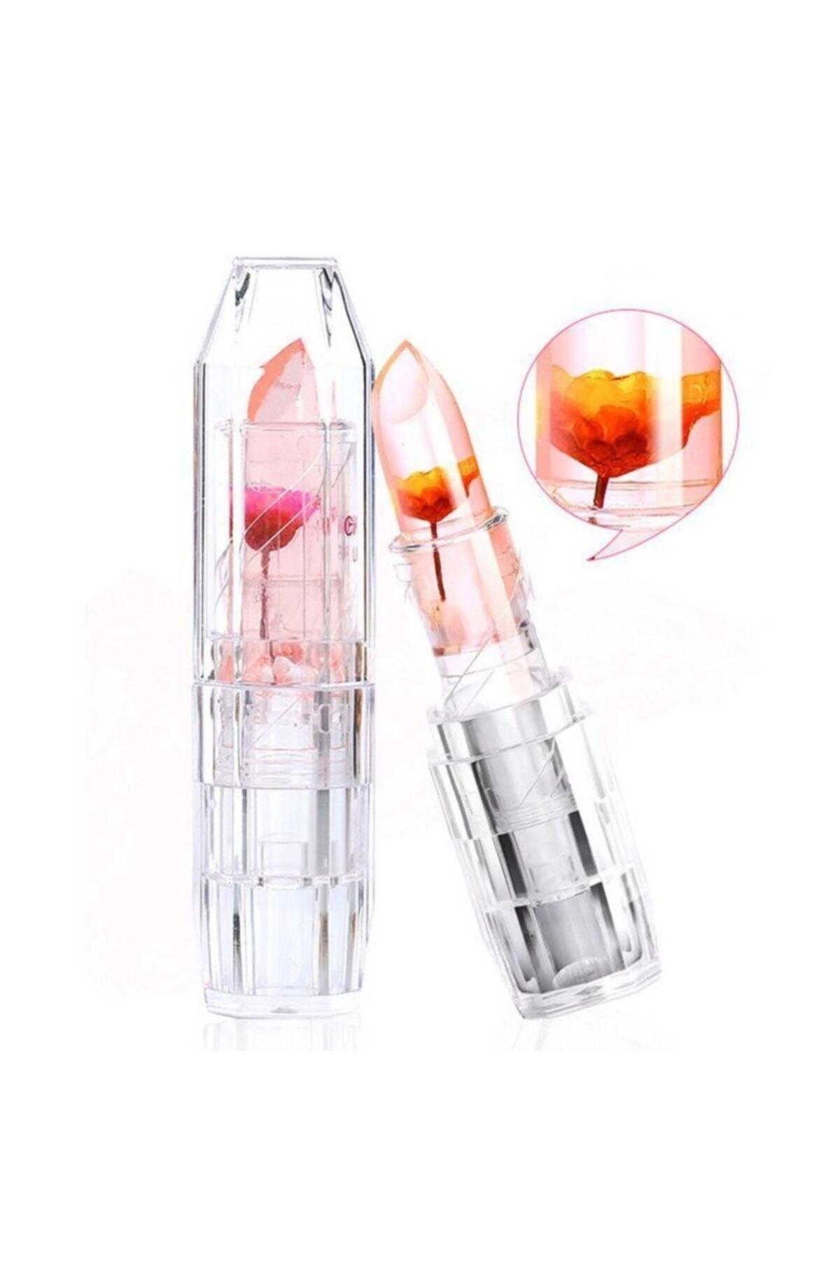 Flower Model Lip Gloss Lipstick