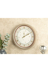 Flowery Wall Clock 30 Cm Mink - Swordslife