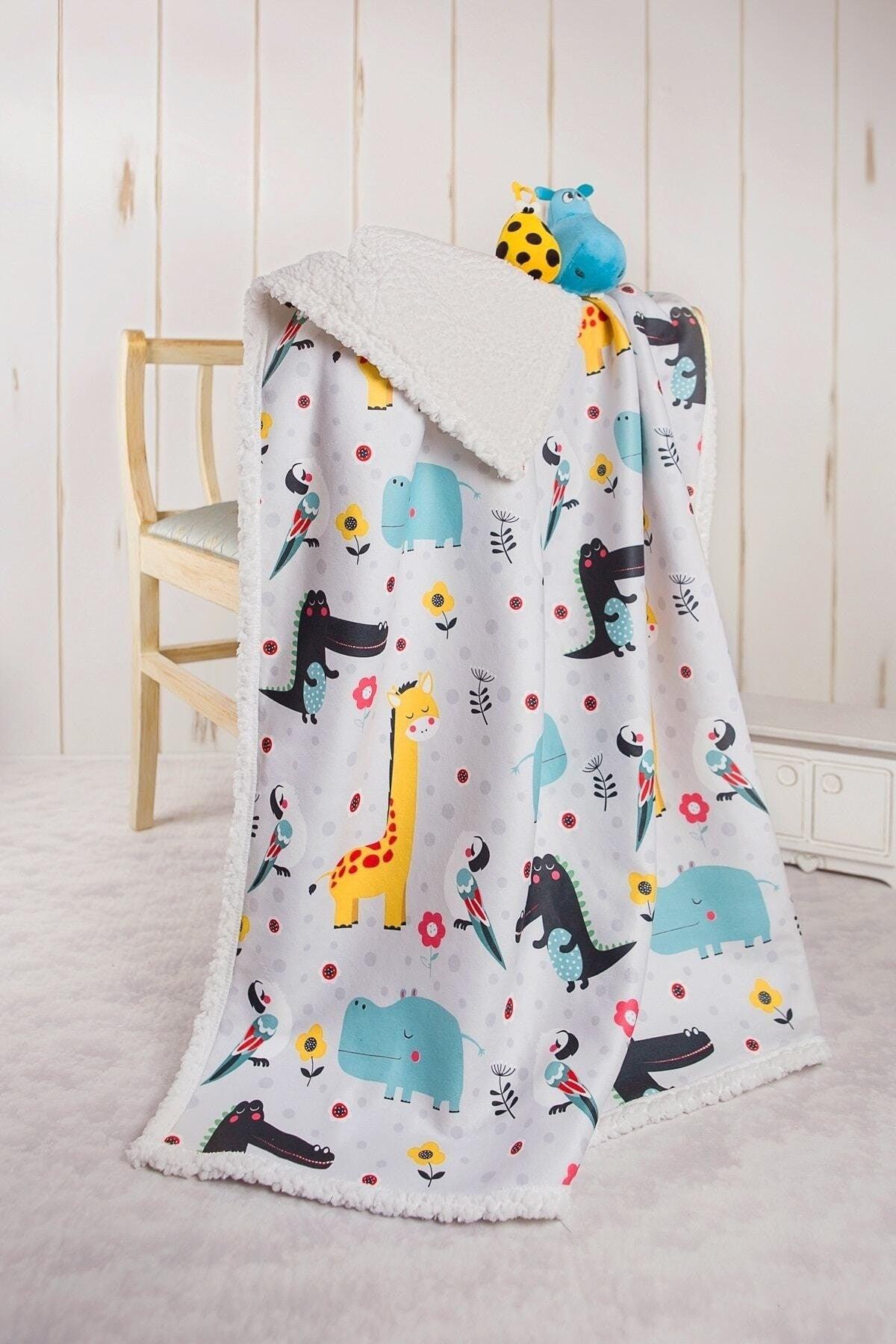 Fluffy Baby Blanket 80x100 Cm Animal Sheepskin Blanket - Swordslife