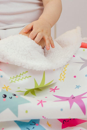 Fluffy Baby Blanket 80x100 Cm Colorful Sheep Feather Blanket - Swordslife
