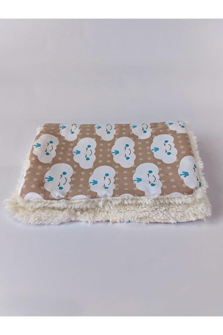 Fluffy Cat Box Mat/blanket Brown