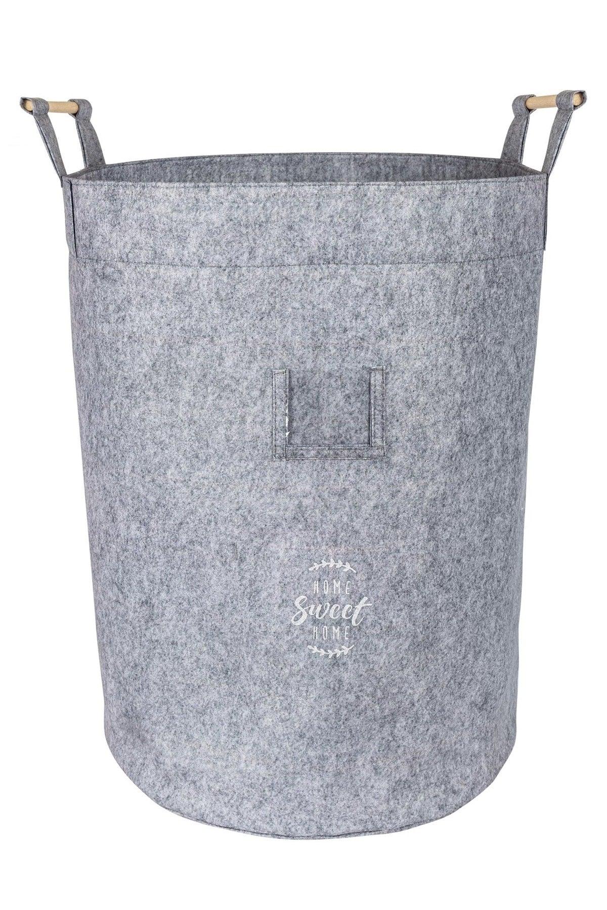 Foldable Multi-Purpose Laundry Basket Organizer Storage Box Felt Organizer 45*34*34 Cm 103686 - Swordslife