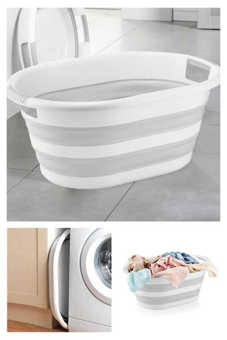 Collapsible Silicone Laundry Basket - Vip