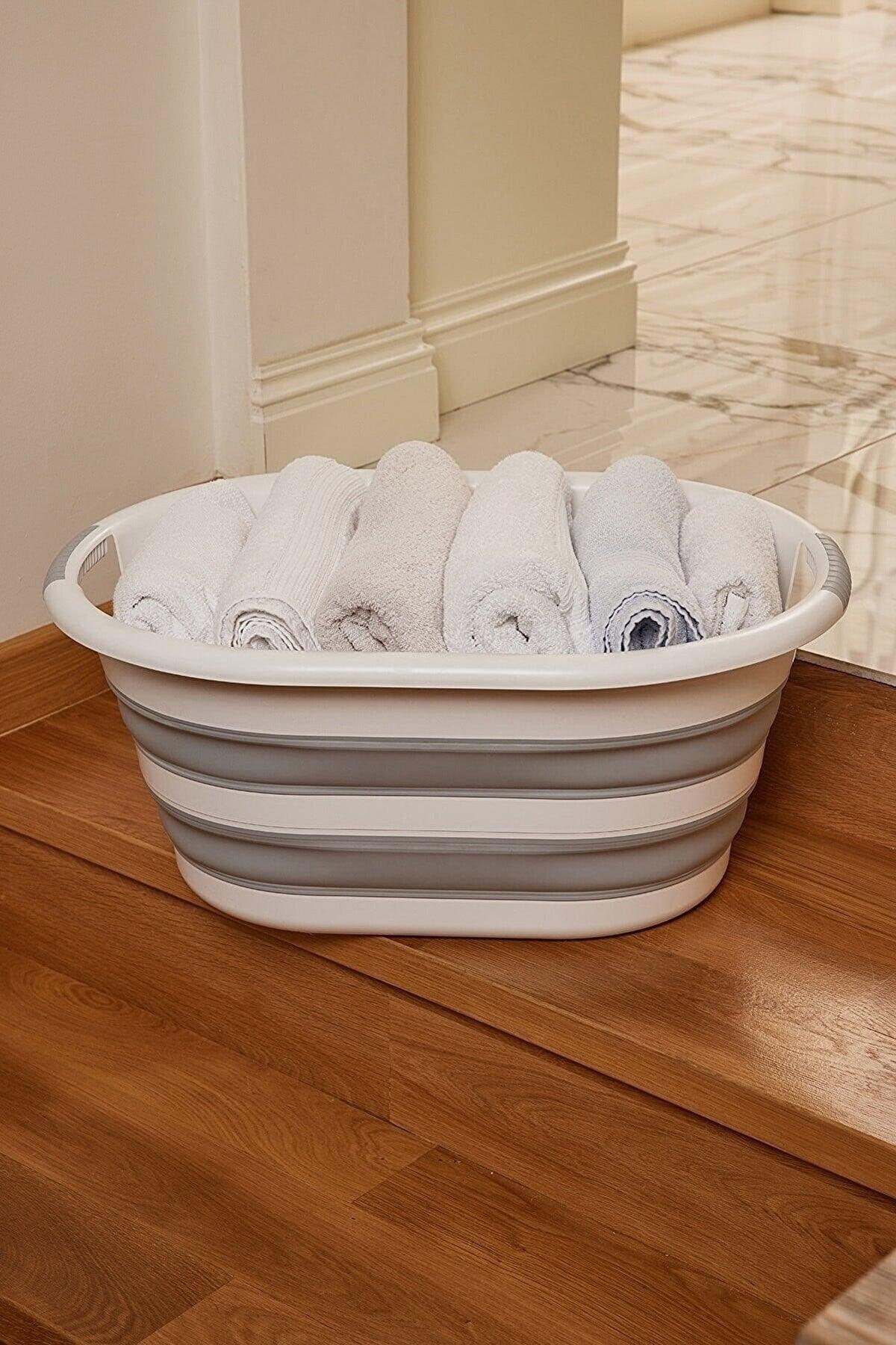 Collapsible Silicone Laundry Basket - Vip