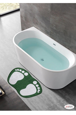 Footprint Pattern Bath Mat 40cmx60cm - Swordslife