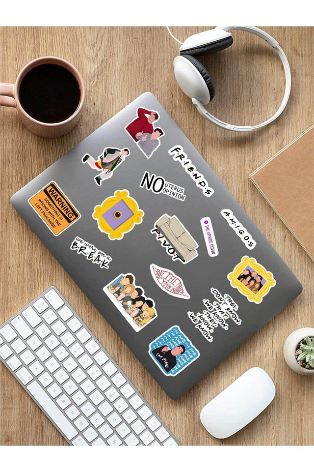 - Friends Laptop Notebook Tablet Sticker Set 1