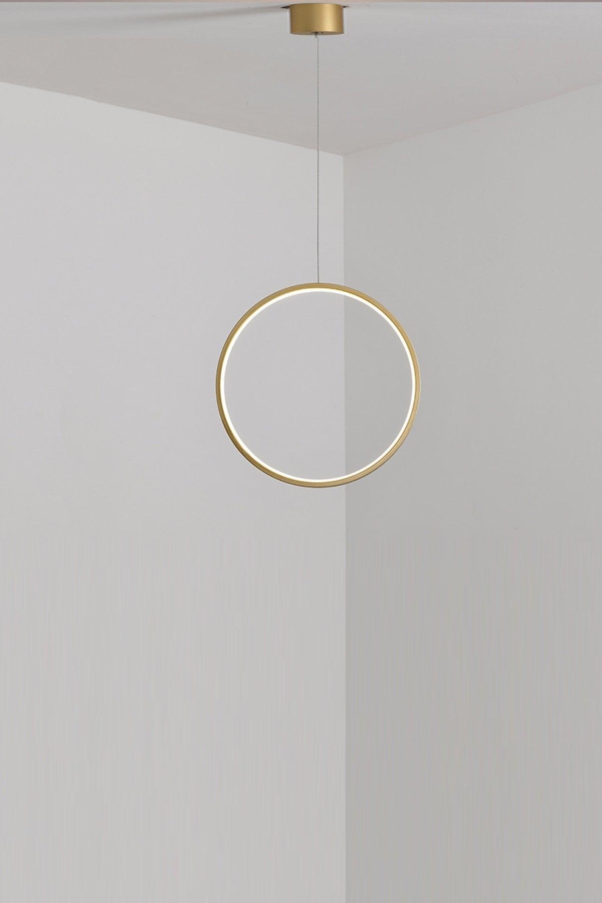 Phrygian Modern Hall Hallway Kitchen White Led Single Chandelier - Swordslife