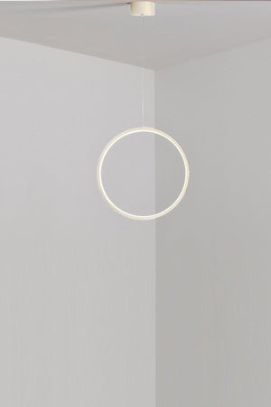 Phrygian Modern Hall Hallway Kitchen White Led Single Chandelier - Swordslife
