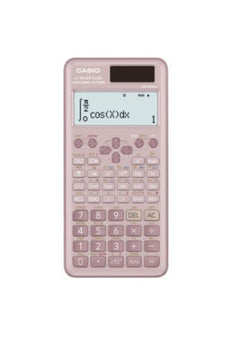 Scientific Calculator with Pink Housing and Advanced Functions