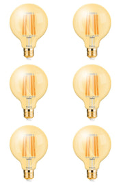 G95 Glop Led Bulb E27 6 Watt 6 Pieces 2200