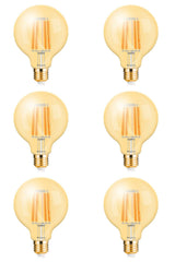 G95 Glop Led Bulb E27 6 Watt 6 Pieces 2200