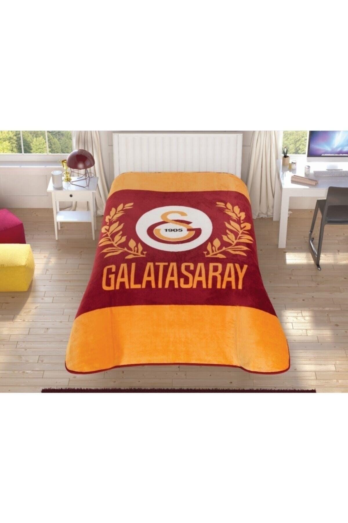 Galatasaray Yellow Red Licensed Blanket - Swordslife