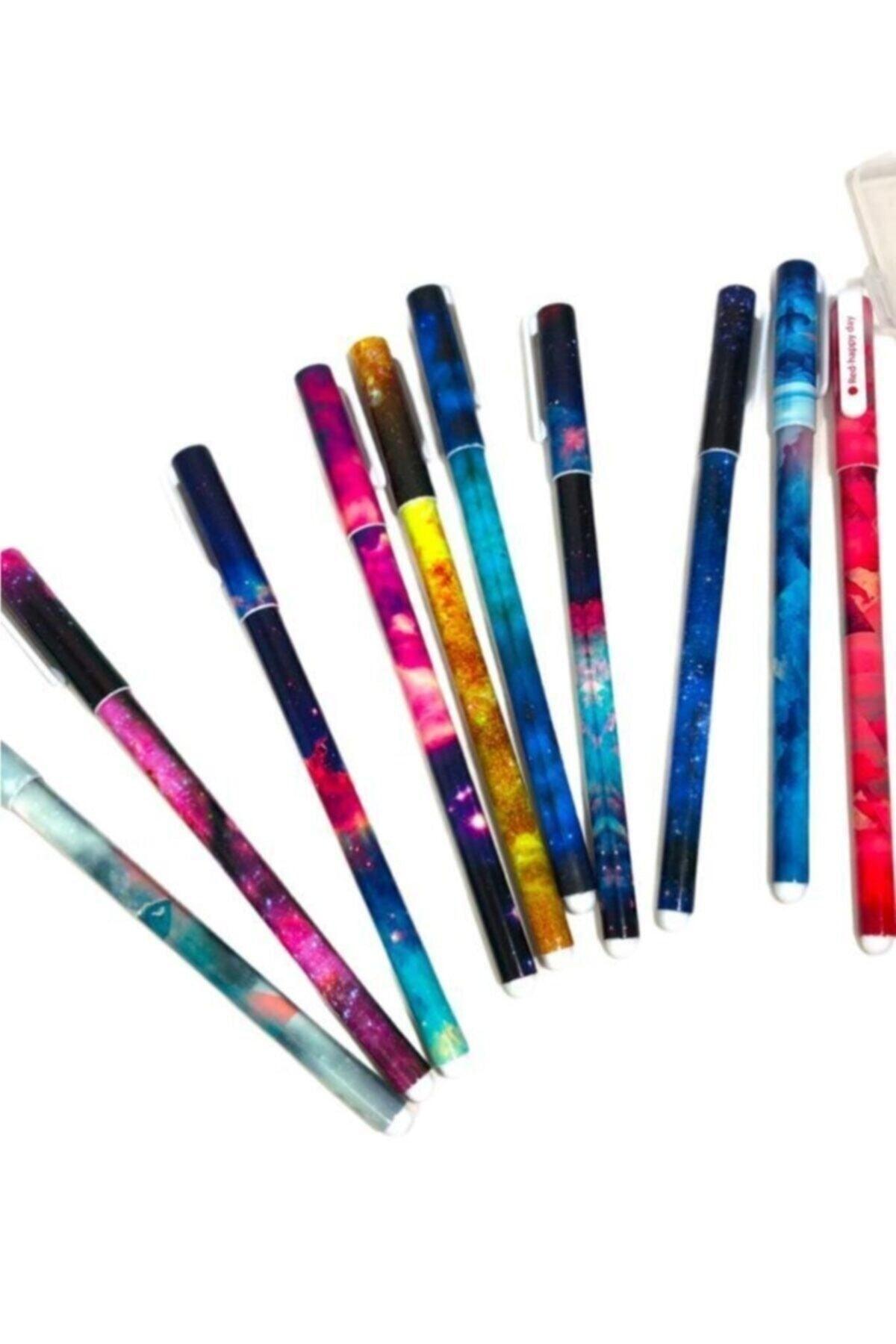 Galaxy Pen Set of 10 Colored