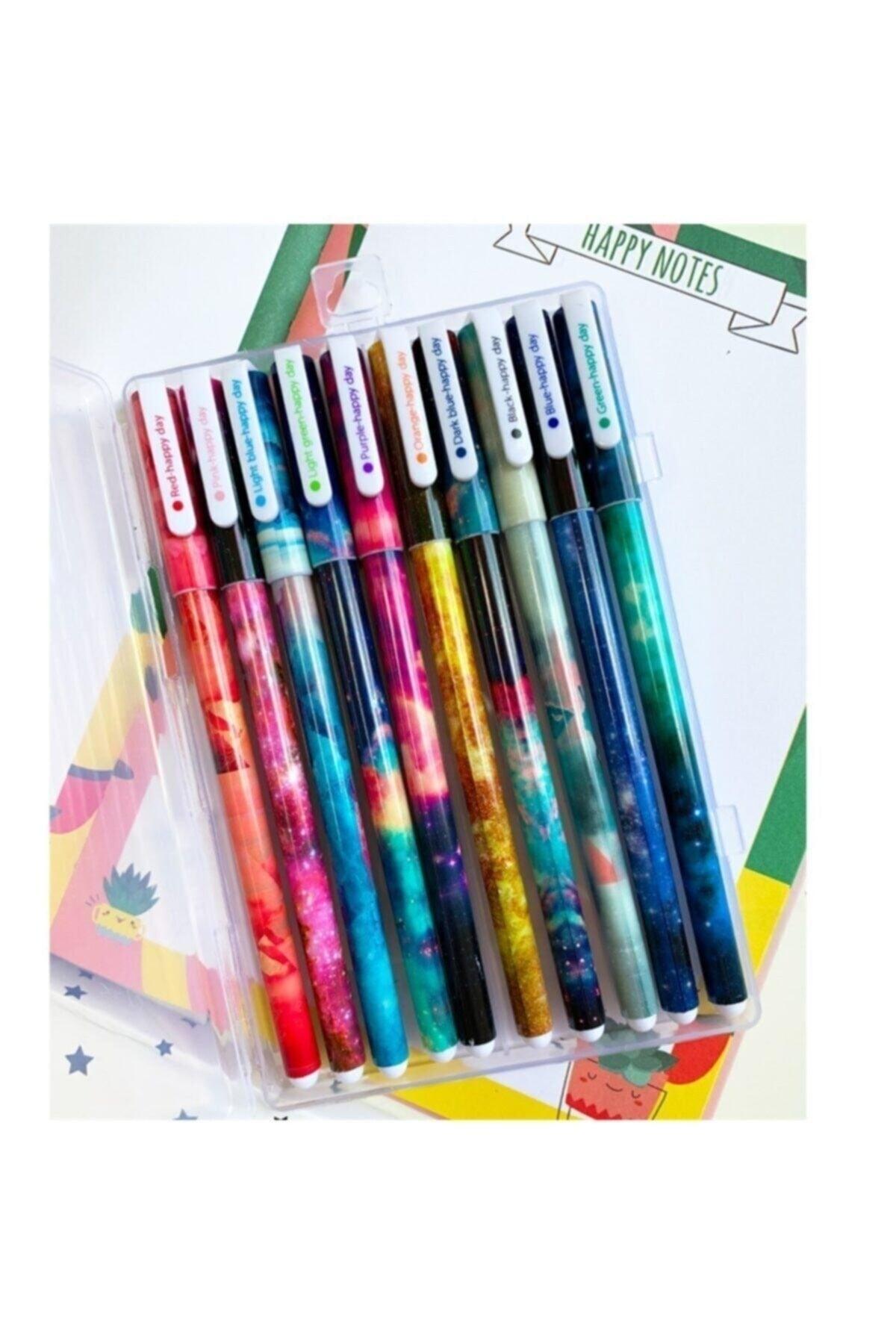 Galaxy Pen Set of 10 Colored