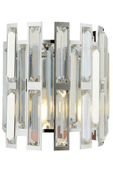 Galliano Chrome Plated Crystal Stone Wall Lamp for Bedroom-Bedhead-Living Room Sconce - Swordslife