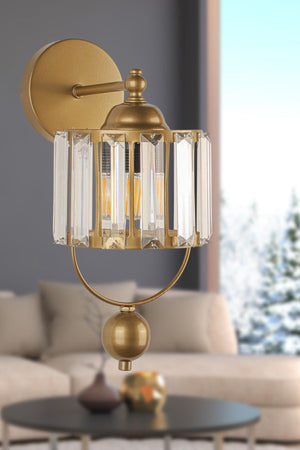 Gallon Wall Sconce Lux Crystal Tumbled - Swordslife