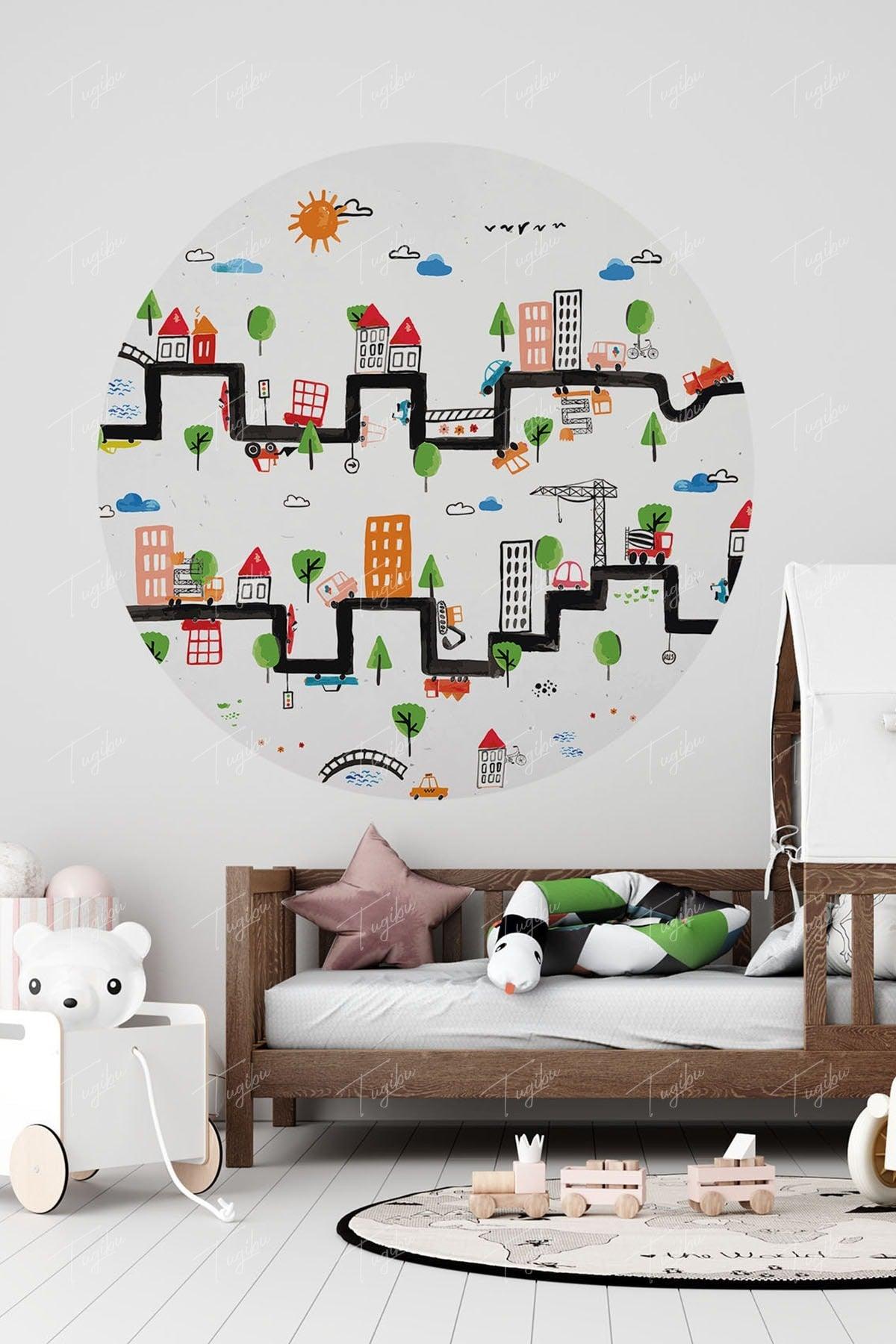 Game Room Round Circle Wall Sticker