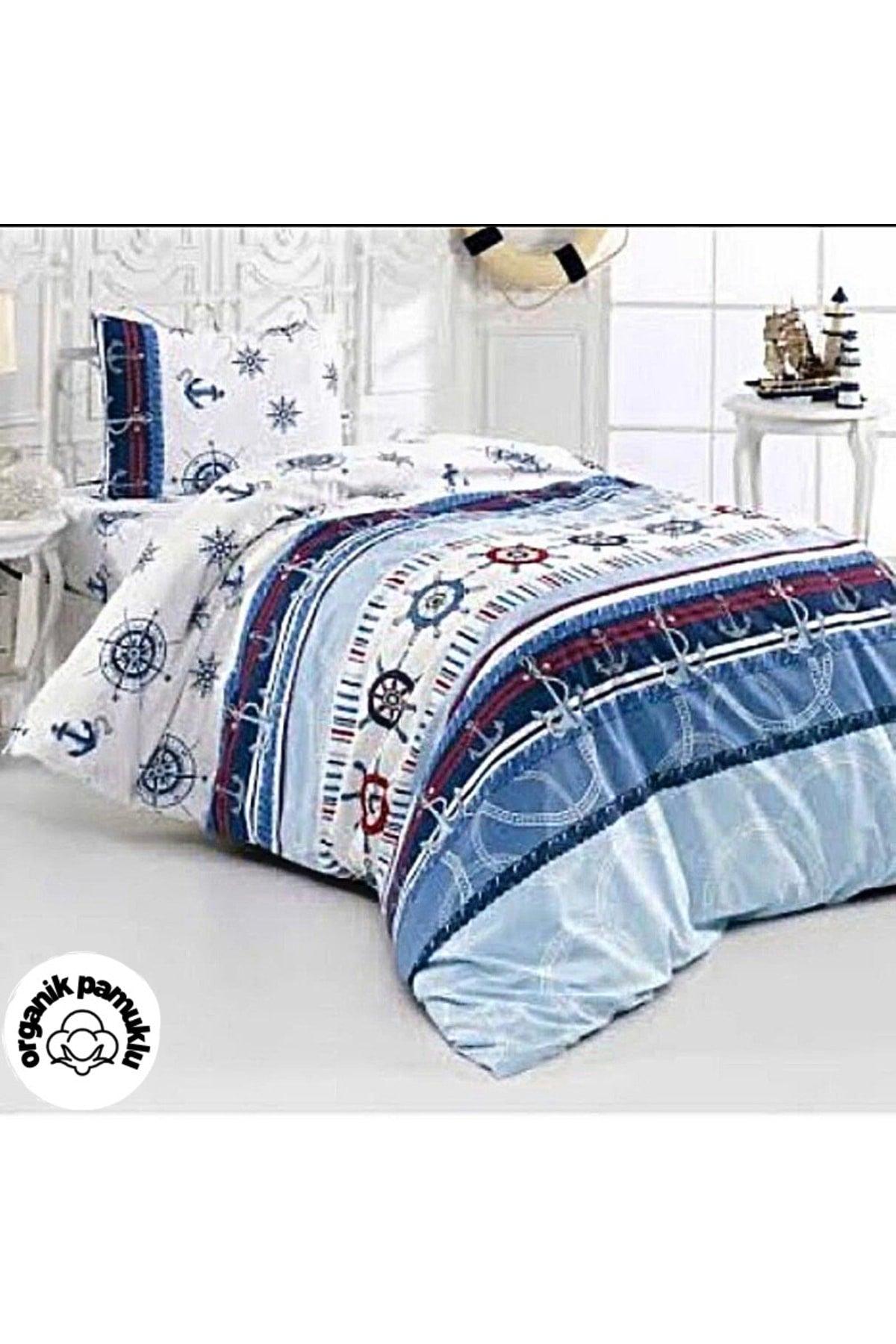 Sailor Pattern Duvet Cover Set 1st Quality Single - Swordslife