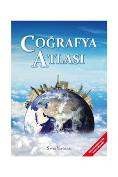 Updated geography atlas with world and regional maps