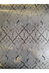 Dark Gray Modern Wallpaper with Geometric Pattern (5m2) - Swordslife