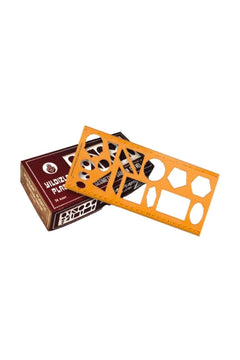 1.25cm geometry template ruler for crafts and technical drawing