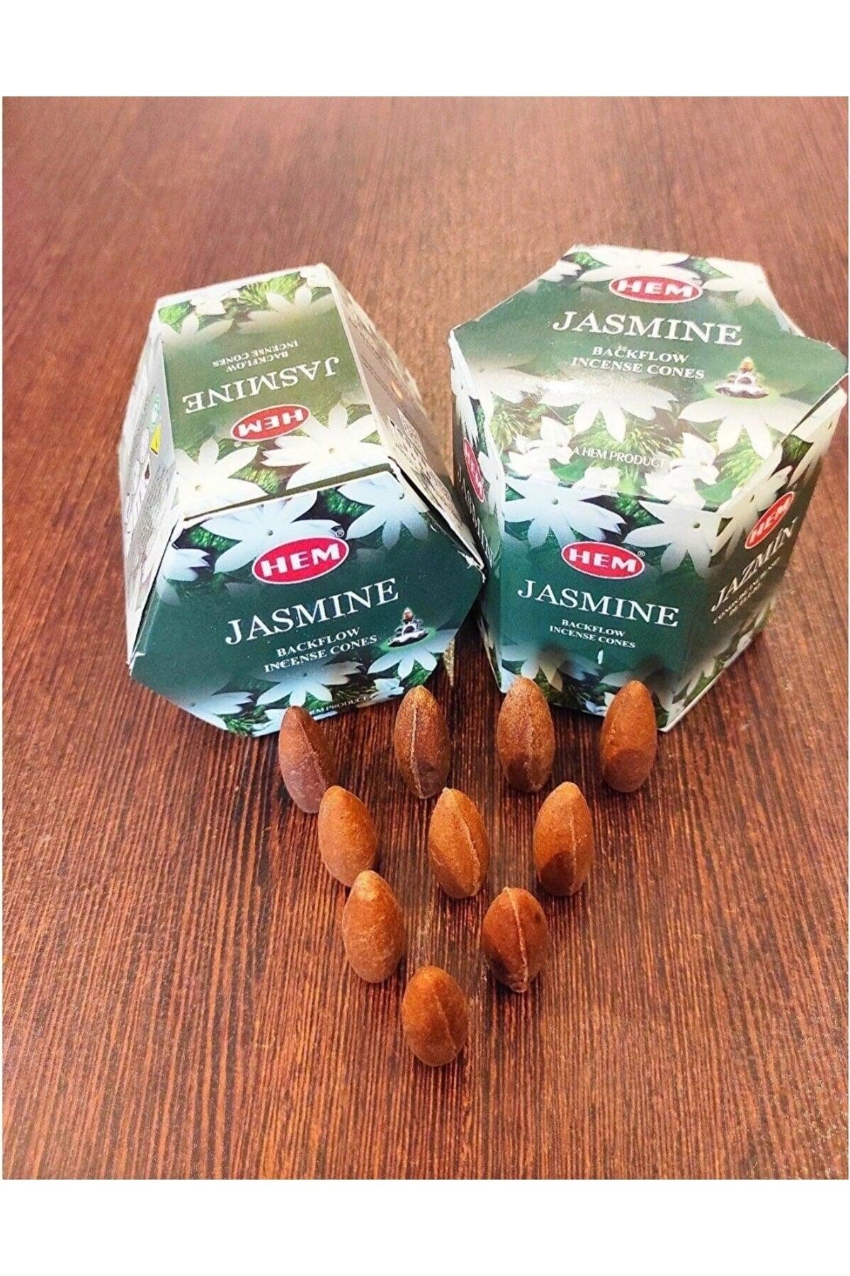 Backflow Waterfall Incense Cone 10 Pcs (Jasmine Blossom Scented) - Swordslife