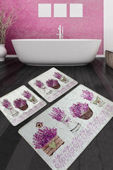 Giardino Di Lavanda Bathroom Rug Djt Set of 3 - Swordslife