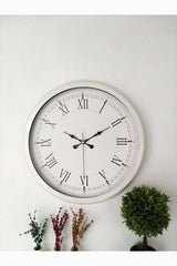 Gift Metal White Retro Wall Clock 40 Cm - Swordslife