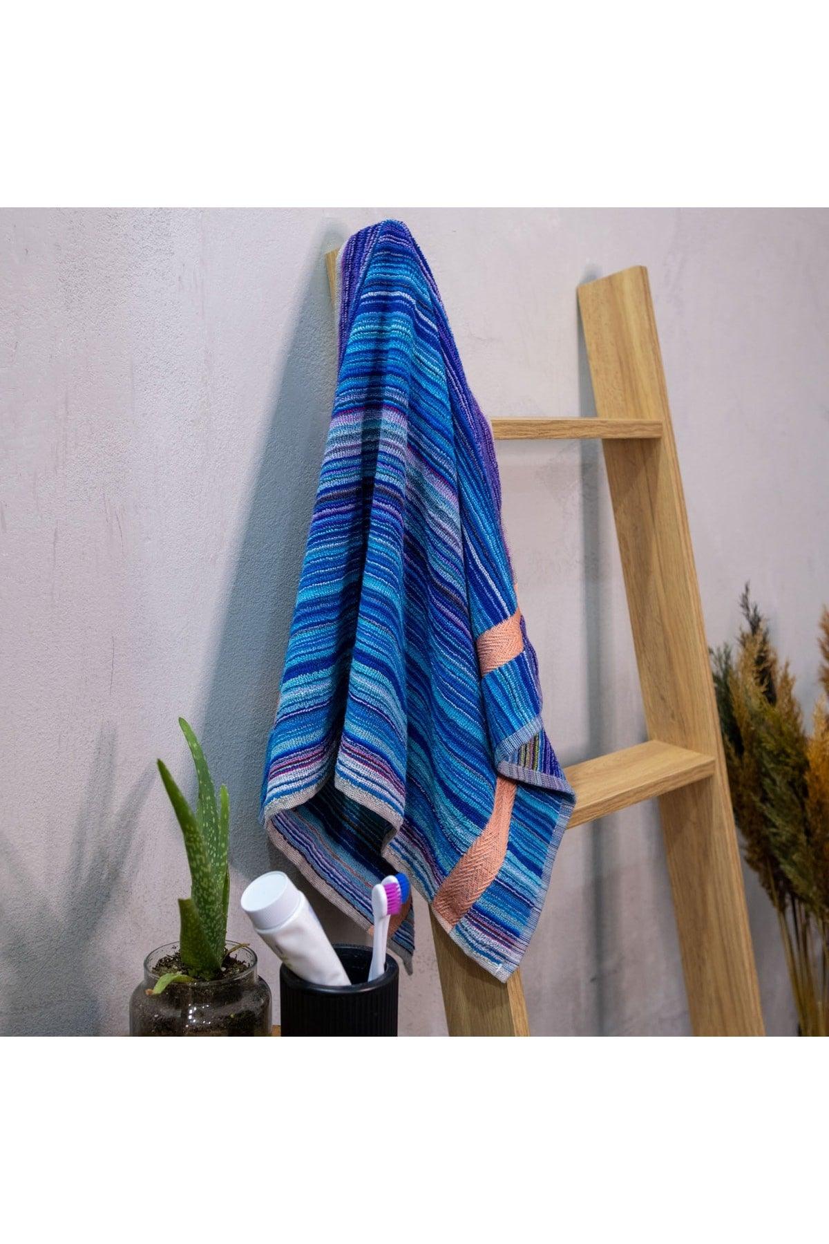 Gift Towel Striped Multicolor Kitchen Bathroom Beach Towel 50x90 - Swordslife