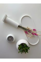 Gift Waxed Decorative Concrete Flower Pot - Swordslife