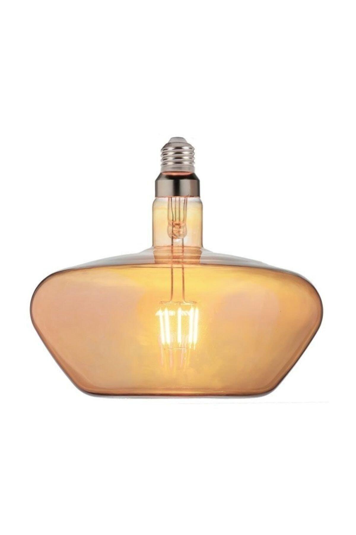 Ginza Decorative Rustic Bulb 8w Amber