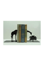 Decorative Metal Book Holder with Giraffe Figure, Book Support - Swordslife