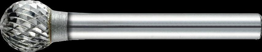 PROMAT milling pin - spherical shape D.3mm shank-D.3mm HM Verz.Normal, thin PROMAT - Swordslife