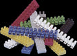 Glossy terminal block - 12 polyg / 450V / 2.5-4.0mm / color row - Swordslife