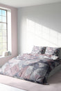 Gold Double Duvet Cover Set - Light Pink - Swordslife