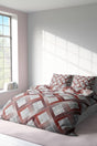 Gold Double Duvet Cover Set - Red - White - Swordslife