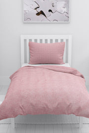 Gold Single Duvet Cover Set - Powder