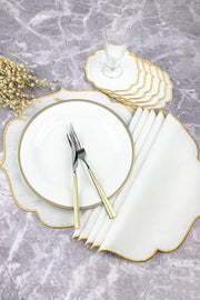 Gold Embroidered 12 Piece Set