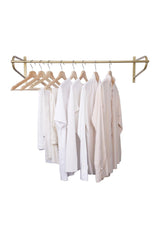 Gold Metal Wall Mounted Hanger Clothes Hanger Garment Hanger Wall Hanger Clothes Hanger - Swordslife