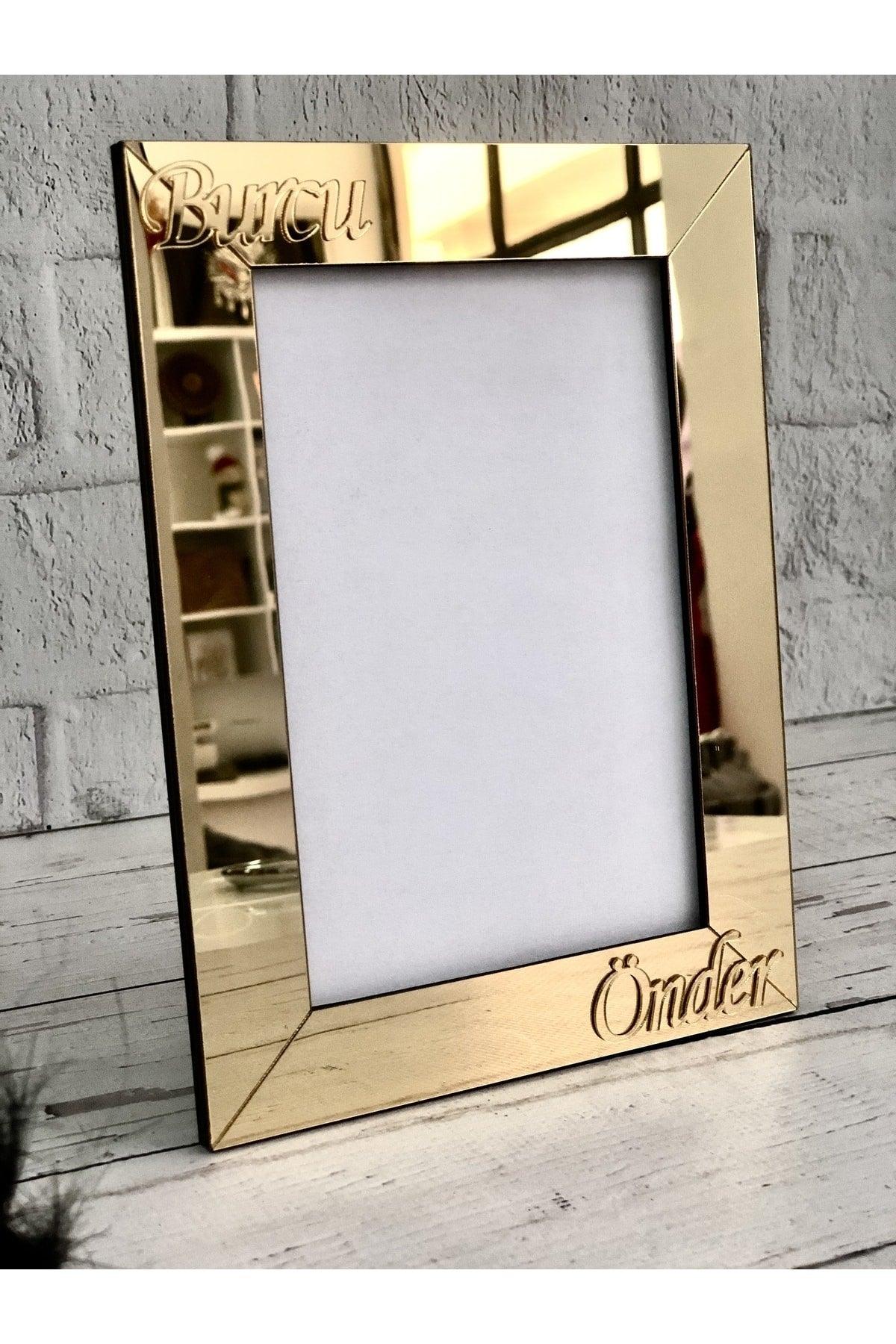 Gold Plexi 10 * 15 Name Custom Frame For Your Photos (INSERT NAME FROM ASK A QUESTION) - Swordslife