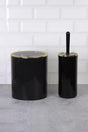 Gold Series Black Round 2-Wc Bucket and Brush Set - Swordslife