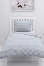 Gold Single Duvet Cover Set - Gray - White - Swordslife