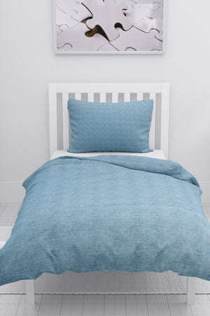 Gold Single Duvet Cover Set - Indigo - Swordslife