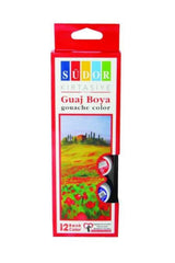 Gouache Paint 15 ml 12 pcs Sd525