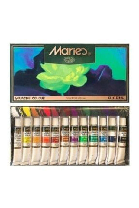 Gouache Paint 7312b 12 Colors
