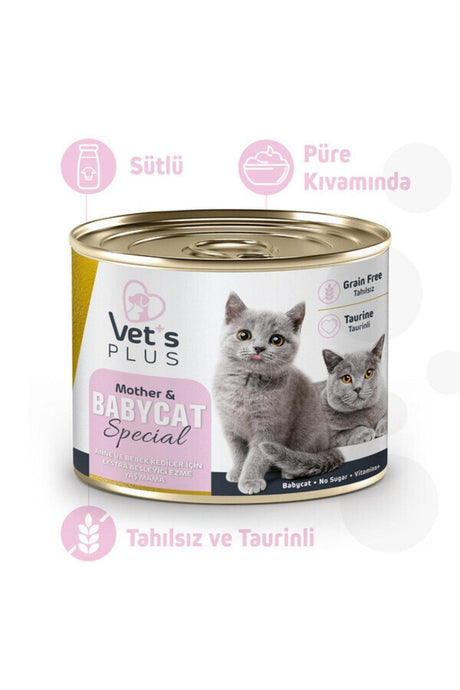 Grain Free Puree Baby Cat Canned 200gr – 6