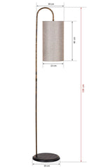 Granade Floor Lamp Powder - Tumbled Lmbd-62 - Swordslife