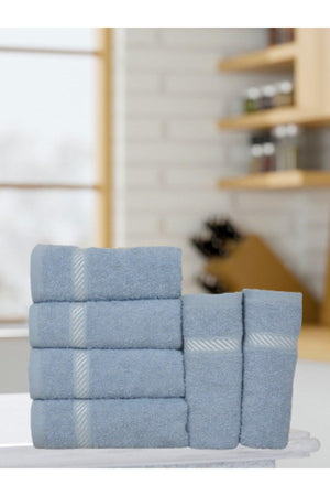 Can 6 Pack Gray Color Water Absorbent Cotton 28x50